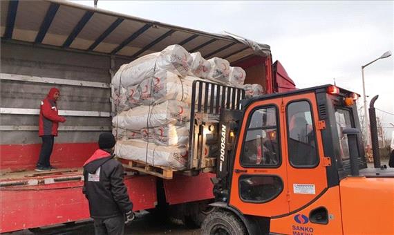 ارسال محموله 28 تنی امدادی، بهداشتی و غذایی استان کرمان به حمیدیه خوزستان