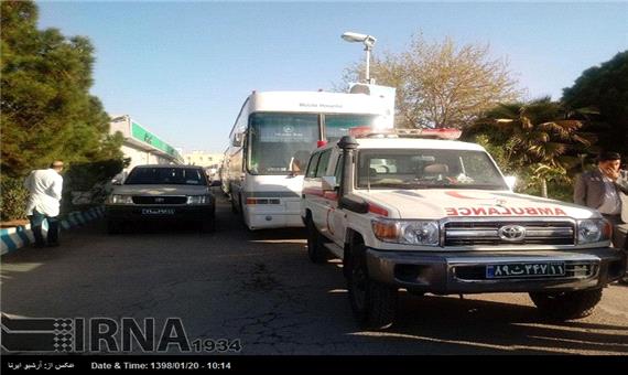 بیمارستان صحرایی حضرت فاطمه (س) کرمان به خوزستان اعزام شد