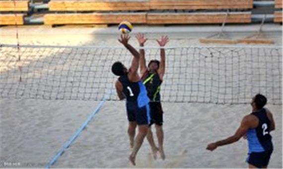 برگزاری مسابقات والیبال ساحلی ویژه  ماه مبارک رمضان در کیش