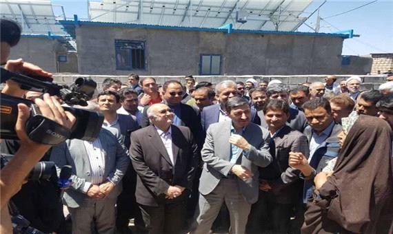 520 واحد نیروگاه خورشیدی مددجویان کمیته امداد کرمان افتتاح شد