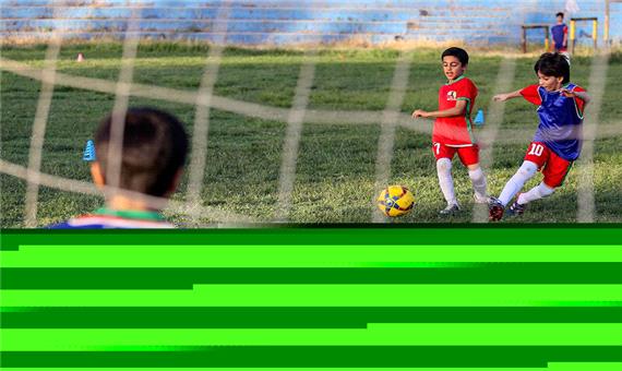 استعدادیابی در مدارس فوتبال  و فوتسال کرمان از حرف تا عمل