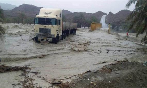 سیلاب در جنوب کرمان فروکش نکرده است
