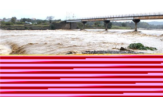 راننده و سرنشین کامیون از سیلاب رودبار جنوب نجات یافتند