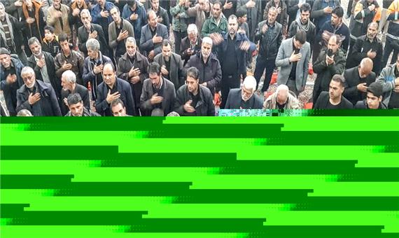مراسم هفتمین روز شهادت سرداران جبهه مقاومت در کرمان برگزار شد