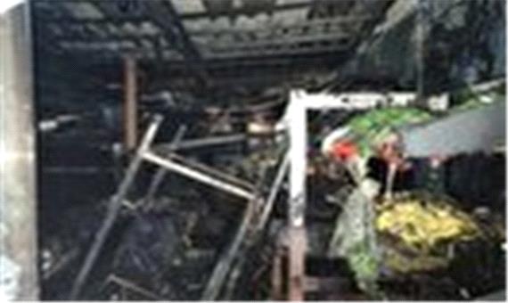 یک مرکز درمانی در میرداماد دچار آتش سوزی شد