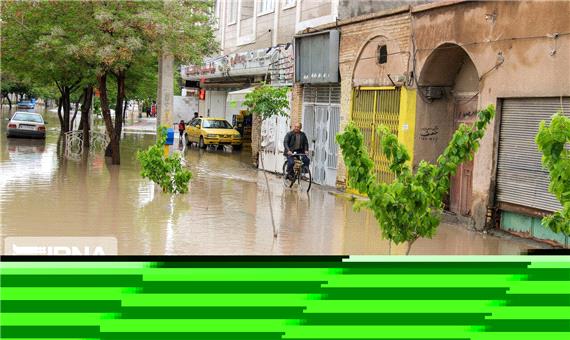 بارش 30میلیمتری شهر کرمان را غرق در آب کرد