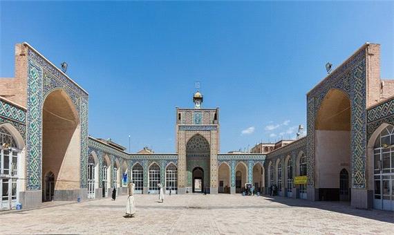 مرمت تزئینات ایوان شرقی مسجد ملک کرمان آغاز می‌شود