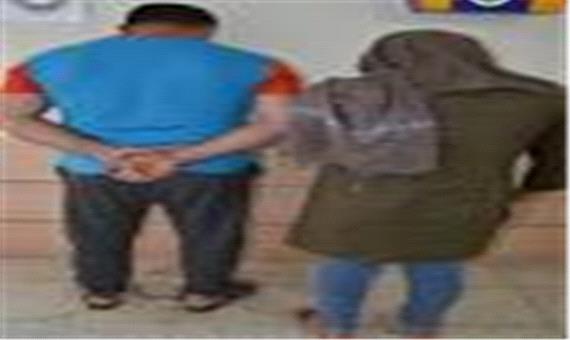 زوج سارق کرمانی با 13 فقره سرقت دستگیر شدند