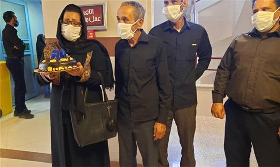 جشن تولد جوان رفسنجانی در روز اهدای اعضایش به 3 بیمار نیازمند
