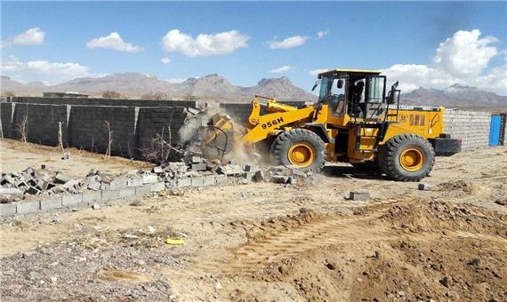 رفع تصرف 100 هزار مترمربع اراضی در چشمه گز