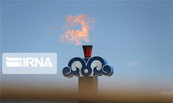 فروزانی شعله‌های گاز در کرمان