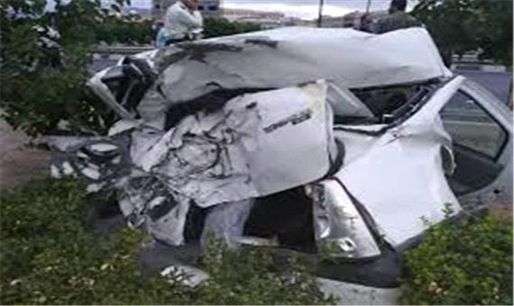 واژگونی ساندرو در جیرفت به قیمت جان راننده تمام شد