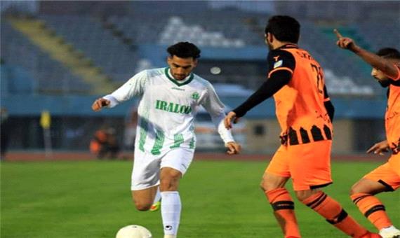 تیم‌های فوتبال اراک و رفسنجان به نتیجه مساوی دست یافتند