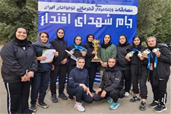 قهرمانی بانوان وزنه بردار سیرجانی