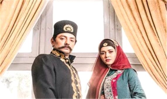 اولین عکس بهرام رادان و پریناز ایزدیار در نقش ناصرالدین شاه و جیران