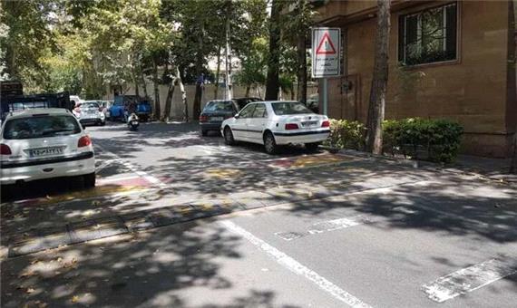 خیابان هدایت در منطقه 3 تهران ایمن سازی شد