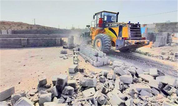 رفع تصرف 67 هزار و 503 متر مربع از اراضی ملی در جنوب کرمان