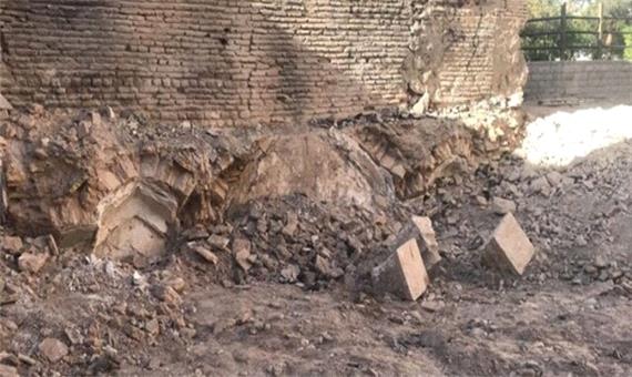 سازه‌ای قدیمی در بافت تاریخی شیراز کشف شد