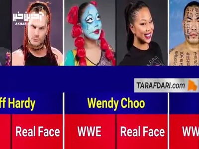 چهره کشتی‌گیران WWE بدون گریم‌های سنگین همیشگی؛ با حضور بوگی‌من، استینگ، آسکا و جف هاردی