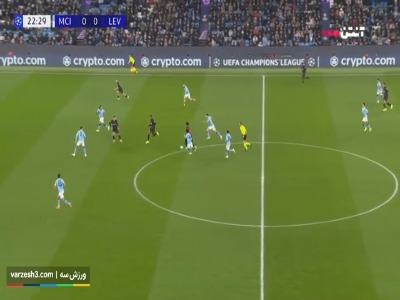 گل اول بایرلورکوزن به منچسترسیتی