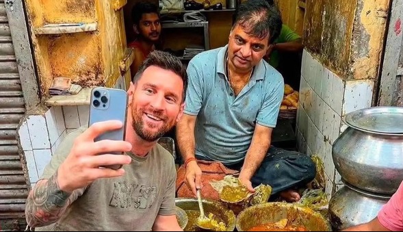 مسی در هند پول پارو کرد