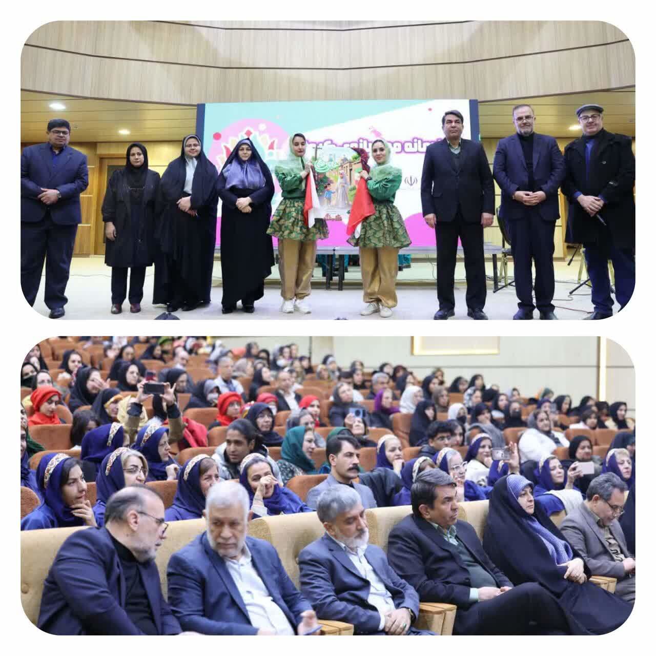 برپایی ایین شادمانه مهربانوی کرمانی