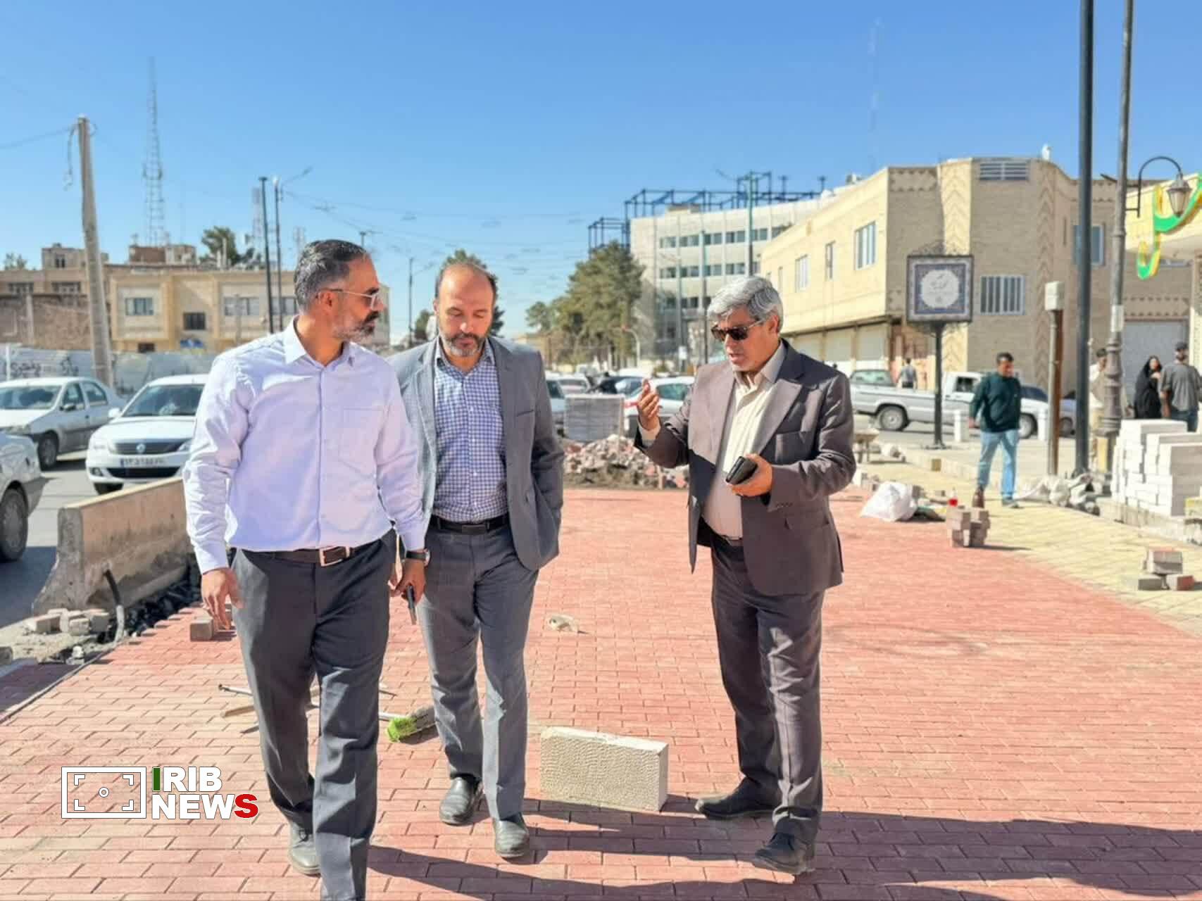 بازدید مستمر از پروژه ها در روز های پایانی سال