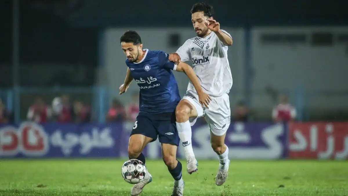 رویارویی گل گهر سیرجان و ملوان انزلی لیگ برتر فوتبال