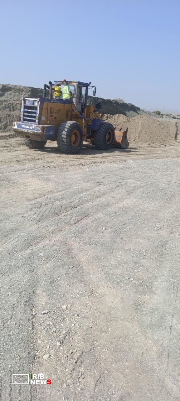 جلوگیری از برداشت غیرمجاز شن و ماسه