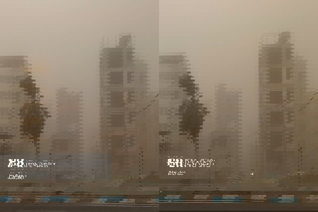 خیزش گرد و خاک و ورود سامانه بارشی جدید به کرمان