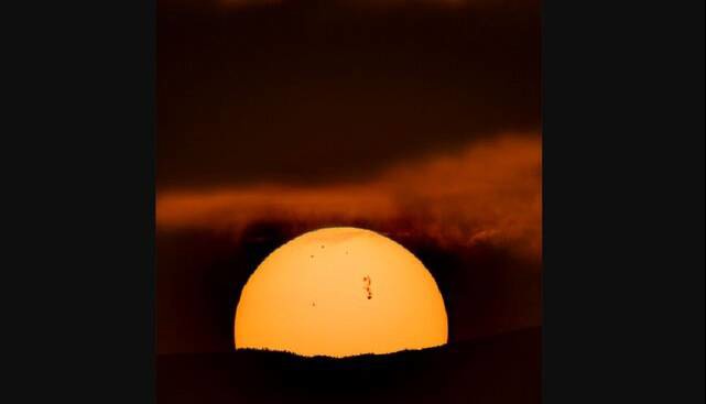 عکس روز ناسا از یک منطقه تولید لکه خورشیدی