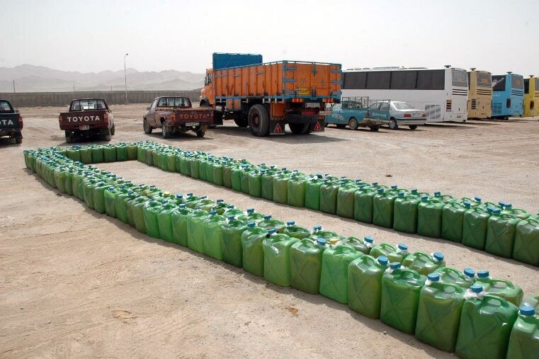 کشف بیش از دوازده هزار لیترسوخت قاچاق در کرمان