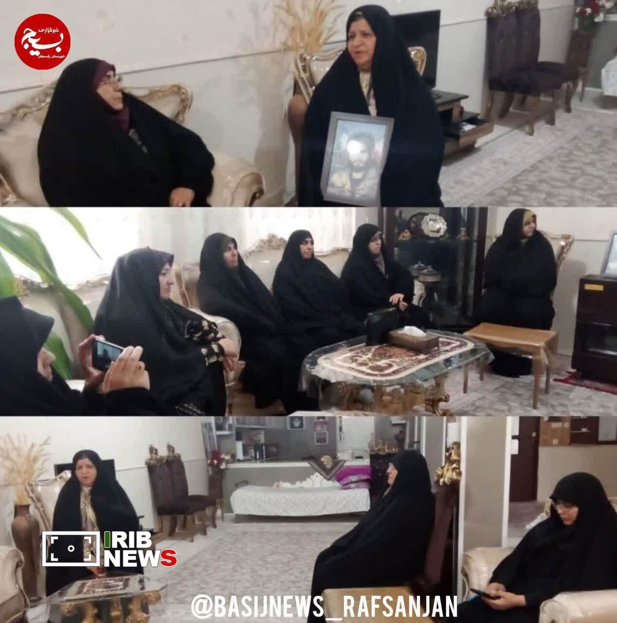 دیدار با خانواده شهید والامقام علی نجف‌پور