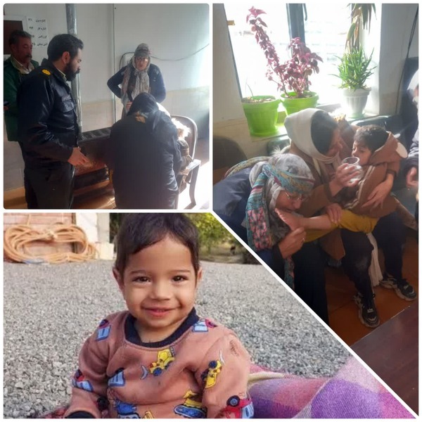 نجات معجزه‌آسای کودک ۴ ساله در بردسیر توسط پلیس