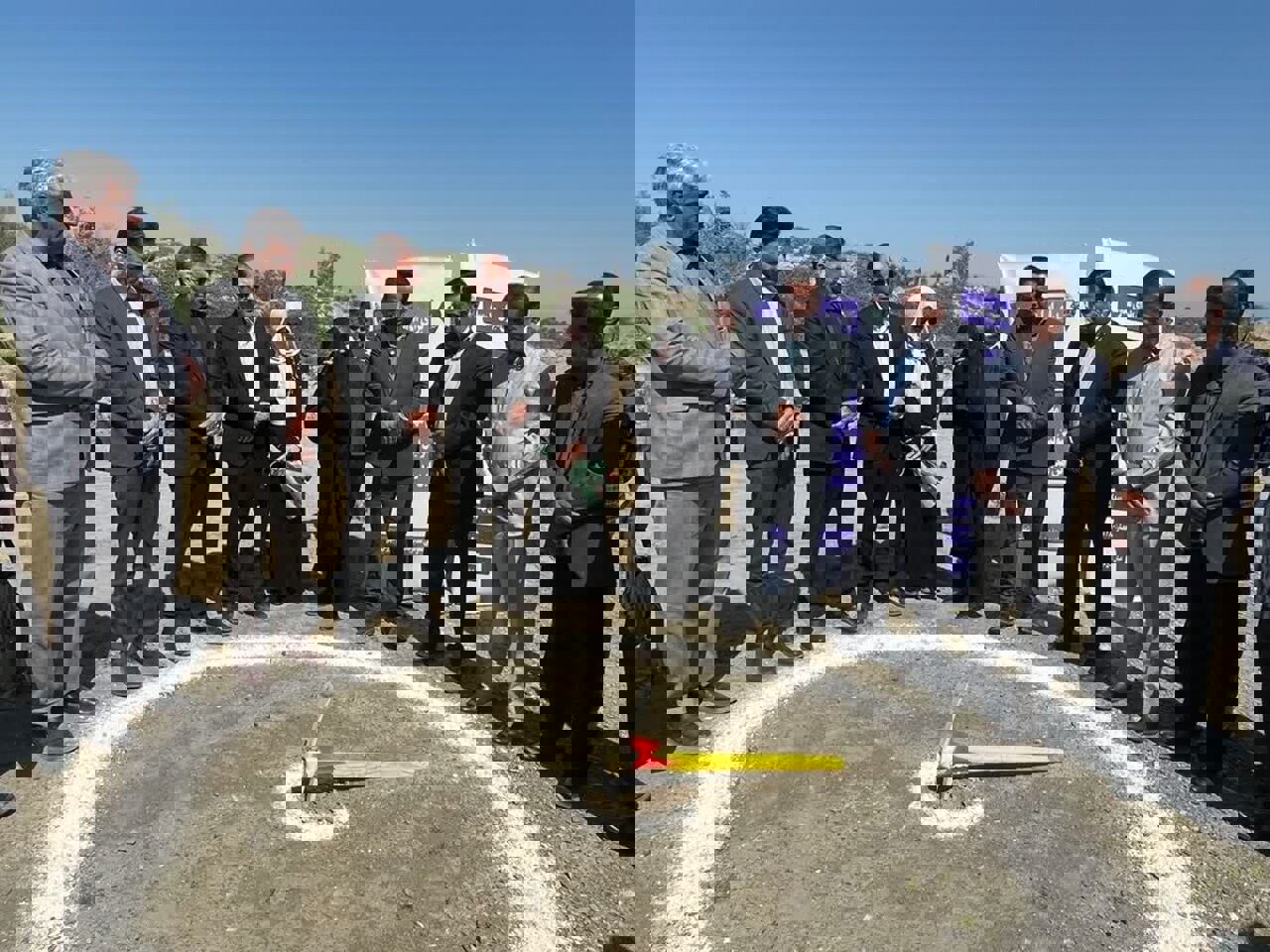 آغاز عملیات ساخت مدرسه شش کلاسه خیرساز در منوجان