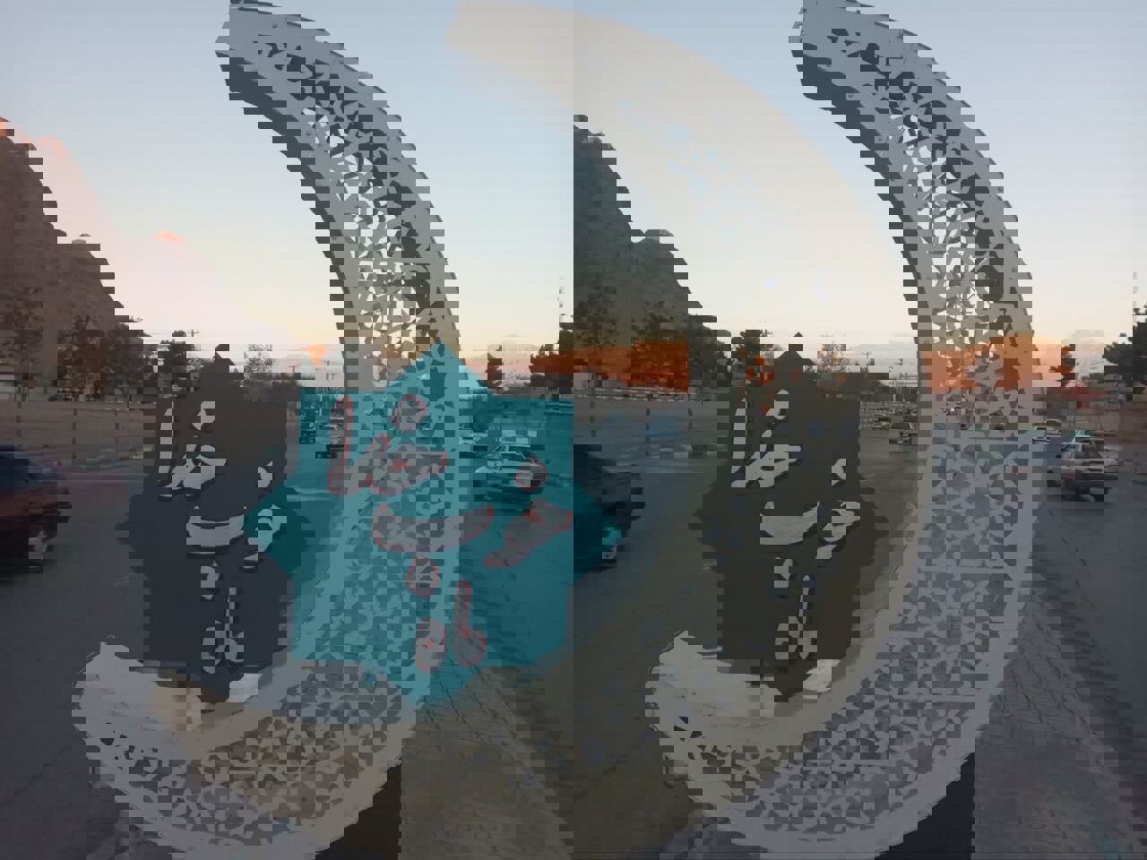 کرمان زیر نور ماه رمضان؛ ۷ المان نوری جدید به شهر اضافه شد