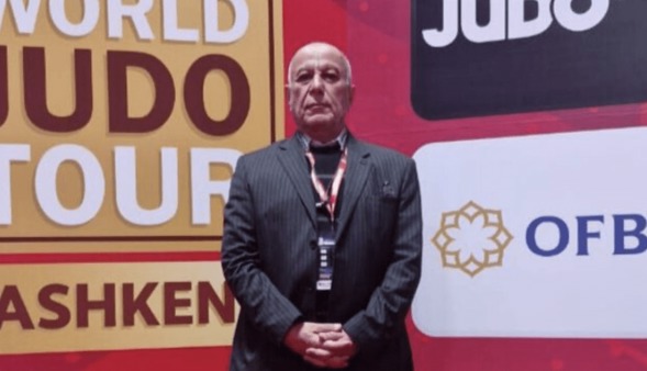 حضور تنها نماینده جودوی ایران در گرنداسلم ازبکستان