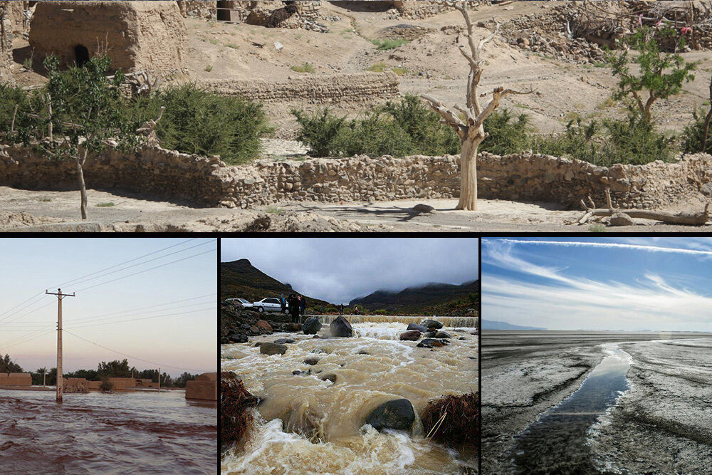 دو روی سکه خشکسالی و سیل در جنوب کرمان؛ هشدار سیل و ۲۵ روستای تشنه